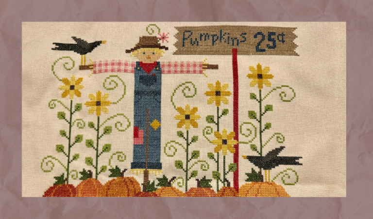 October Stitchy Progress