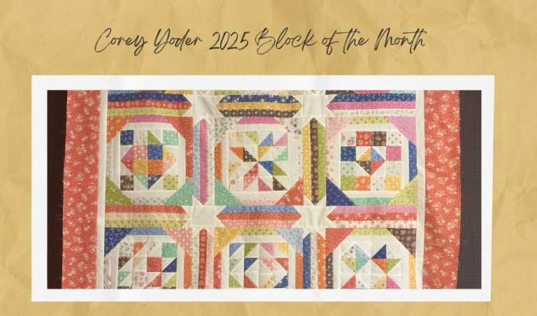 Raspberry Summer Block of the Month Quilt – A Year in the Making