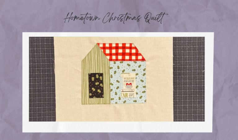 Hometown Christmas Quilt with Sweetwater Fabrics