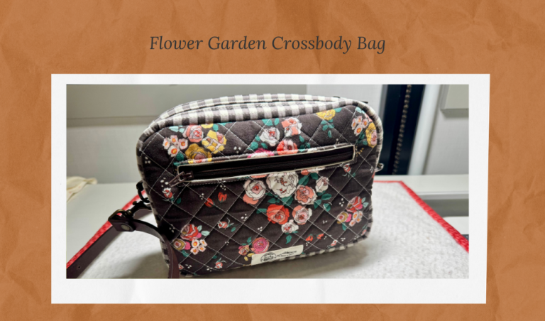 Sewing the Flower Garden Crossbody Bag by Minki Kim