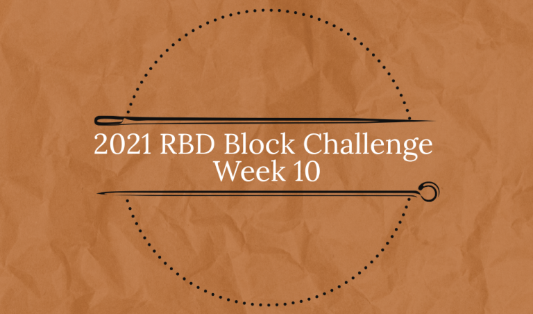 2021 RBD Block Challenge – Week 10
