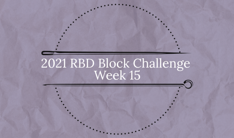 2021 RBD Block Challenge – Week 15