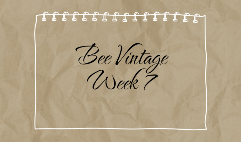 Be Vintage Sew A Long – Week 7