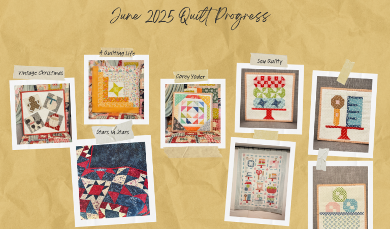 June 2025 Quilt Progress