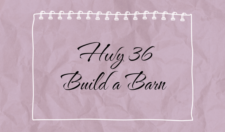 Hwy 36 Build a Barn – Block by Block